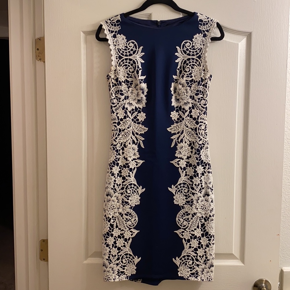 Tadashi Shoji cocktail/wedding guest dress
